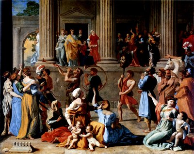 Il trionfo di Davide da Nicolas Poussin